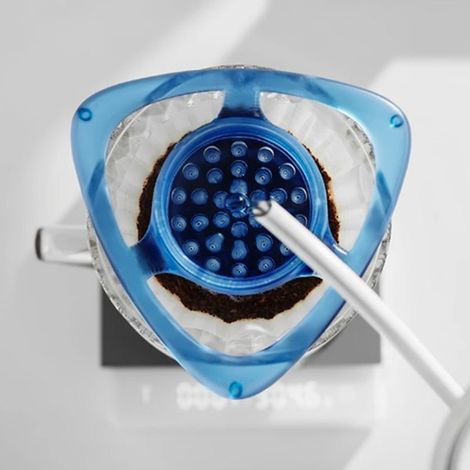 1 color: Blue Material: Resin MHW-3BOMBER v60 manual filter coffee glass (1/5)