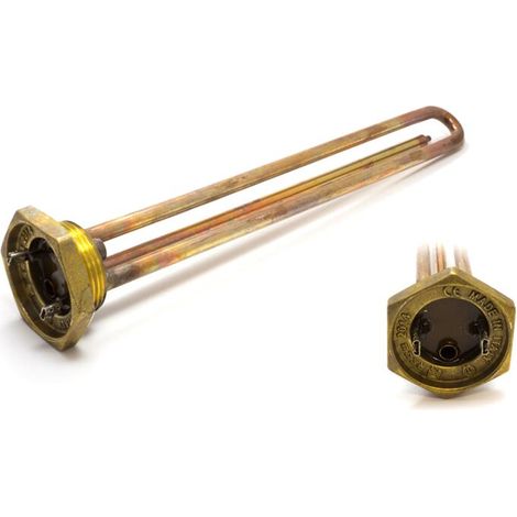 Resistance Chauffe-Eau - 1 Unite - 3000 W - 230 V - Longueur 280 mm - Diametre 31 75 mm (1/2)