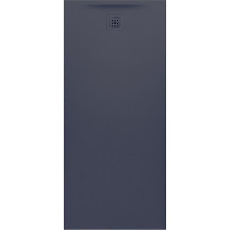 Receveur de douche LAUFEN PRO rectangulaire, bonde côté court 1800 x 800 x 46 mm anthracite LAUFEN