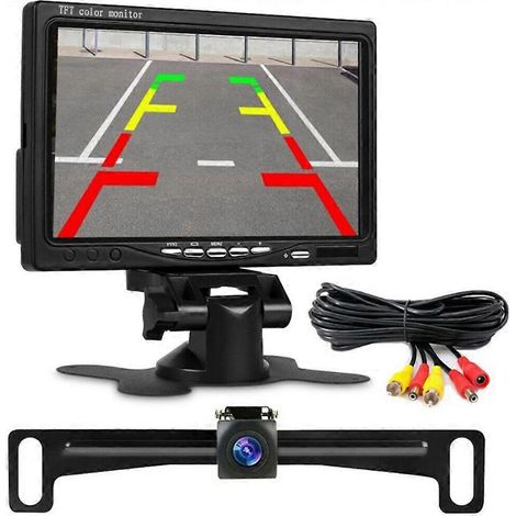 Rückfahrkamerasystem mit 7-Zoll-TFT-LCD-Monitor, wasserdicht, für Wohnmobile, LKWs und PKWs