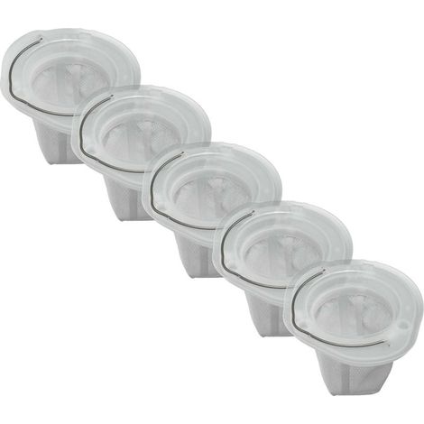 5x Filtre compatible avec Black & Decker Dustbuster DVJ215, DVJ315, DVJ320, DVJ325 aspirateur sans-fil - Filtre anti-saleté (1/4)