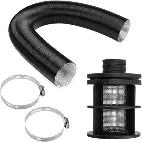 25mm Air Filter Silencer and Intake Hose with Clip for Webasto Diesel Heater, Diesel Parking Heater Kit (1/5)