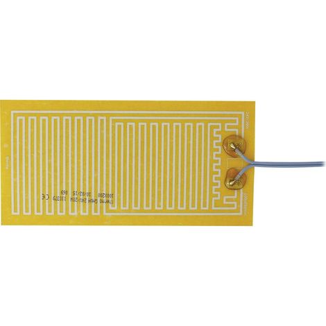Thermo TECH polyester Feuille chauffante autocollant 24 V/DC, 24 V/AC 20 W Indice de protection IPX4 (L x l) 200 mm x 1
