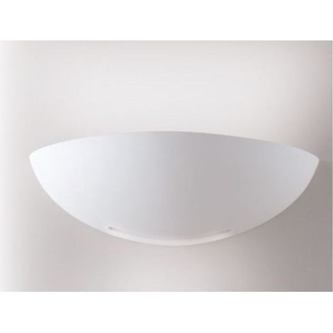APPLIQUE SESTRIERE 1XE27 31X12,5XH9,5CM IN GESSO. (1/3)
