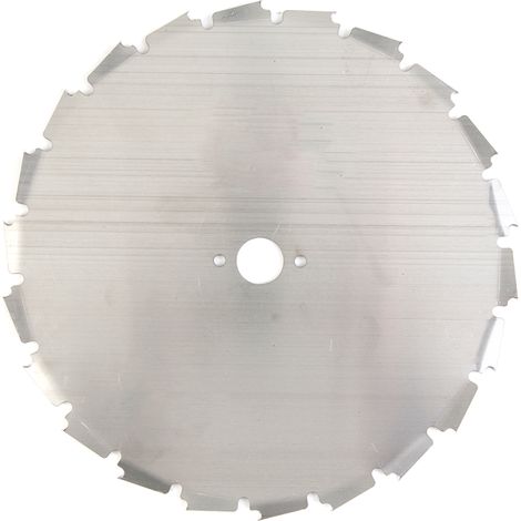 Lame débroussailleuse gouges dentées 24 dents Ø 225 mm x 1,8 mm Alésage 20 mm (1/4)