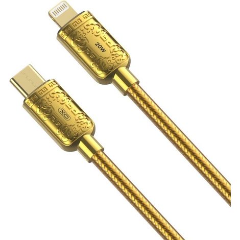 Cavo XO NB-Q217A PD USB-C - Lightning 1,0 m 20 W Oro