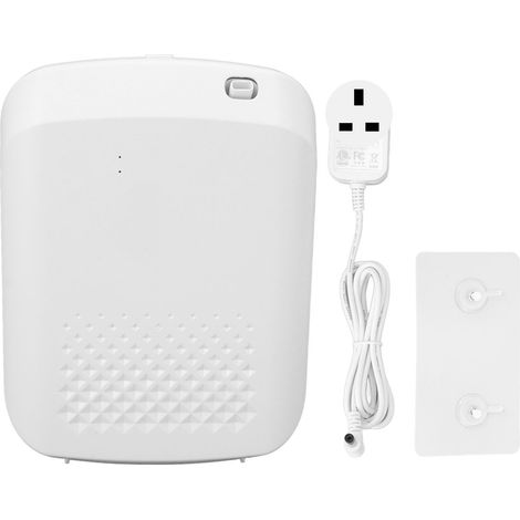 400 ml ätherischer Öldiffusor mit Bluetooth, intelligenter Aromadiffusor für Zuhause, Büro oder Hotel, 100-240 V und UK-Stecker im Lieferumfang enthalten, Farbe: Weiß. (1/5)