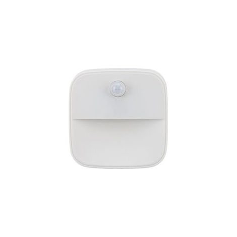 Bewegungsmelder-Nachtlicht, 0,2 W, warmweiß, ABS-Kunststoff, Steckdosen-Nachtlicht mit Körpersensor für Flur, EU-Stecker, 100–240 V – Crezuo (1/4)