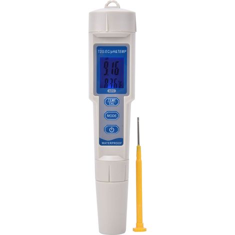 Penna misuratore digitale portatile multifunzionale PH/EC/TDS/temperatura per monitor della qualità dell'acqua (1/5)
