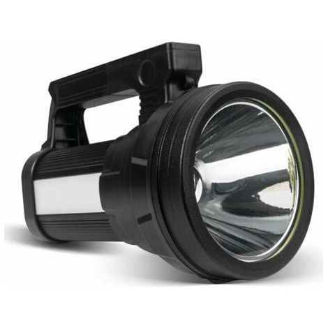 Lampe Torche LED Ultra Puissante, 20000mAH/ 15000 Lumens/ 6 Modes/ étanche IPX4, Lampe Torche LED Rechargeable pour Randonnée Camping - Ceinture et Chargeur Fournis,DEBUNS
