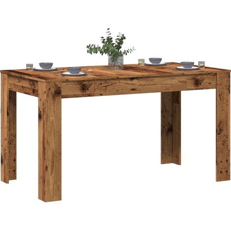 Esstisch Altholz-Optik 140x74,5x76 cm Holzwerkstoff