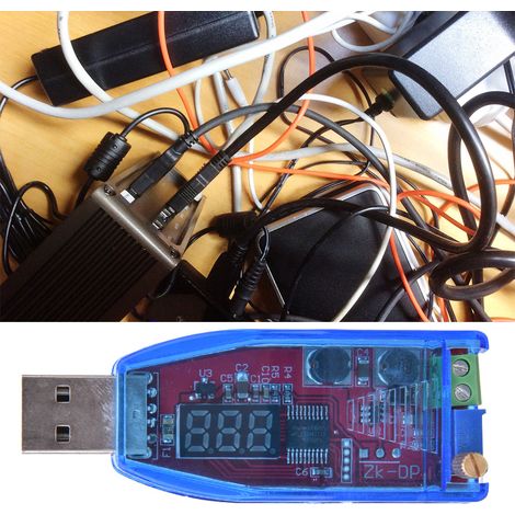 Module régulateur d'alimentation CC-CC avec potentiomètre réglable USB et convertisseur élévateur/abaisseur (1/5)