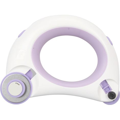 Coupe-tout rotatif double tête avec lames interchangeables pour tissu, DIY, violet (1/5)