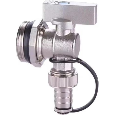Vanne de vidange en cuivre pour chauffage au sol avec grand débit, vanne séparateur d'eau pour améliorer le fonctionnement et la circulation du système de chauffage (1)