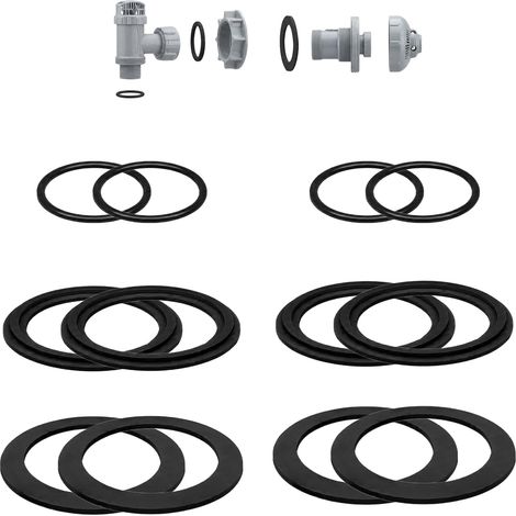 Lot de 12 joints de piscine pour Intex 25076RP, joint torique de rechange pour Intex (1/5)