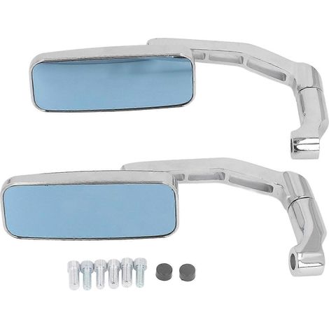 Rétroviseurs latéraux pivotants et flexibles, style rétro, robustes et haute résistance, pour véhicules électriques et motos. (1/5)