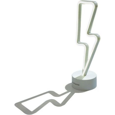 Muitomas NEONTBOLT lampada da tavolo Lampadina non sostituibile Neon Bianco (1/2)