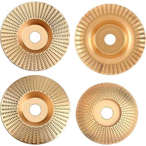 4 X Disques Poncer Le Bois, Disques Poncer Le Bois, Disques Poncer Le Bois En Carbure Pour Faonner, Poncer Et Couper - Compatible Avec Les Meul (1/5)