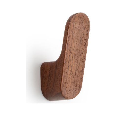 Colgador Luv Wood - 82x28mm. Nogal