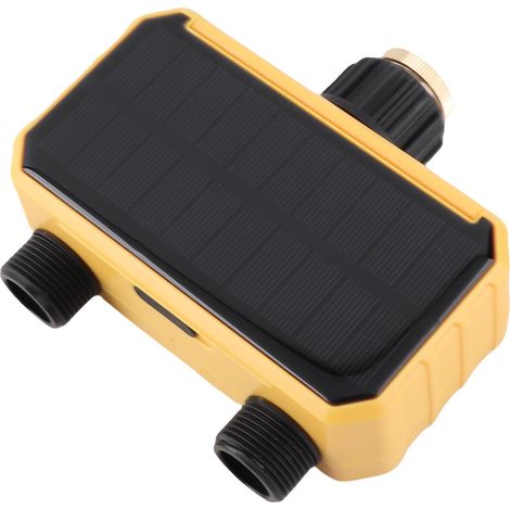 Programmateur d'arrosage solaire avec double sortie réglable inverseur système d'irrigation automatique pour jardin (1/5)