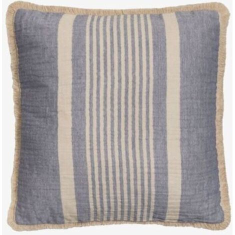 Coussin Carré - 45x45 cm - Coton Extérieur Lit Canapé - 1 Pièce (1/5)