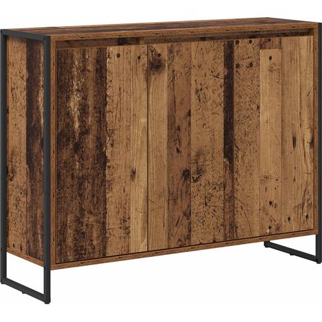 Maison Exclusive - Mobile laterale Legno vecchio 96,5 x 30 x 75 cm