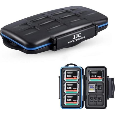 Schutzhülle für Speicherkarten, wasserdicht, stoßfest, für SD, Micro SD, CF Karten (1/5)