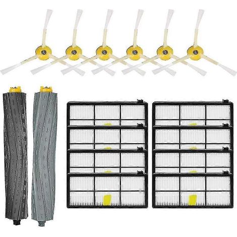 Brosse principale, brosse latérale, filtre pour les séries 800 et 900 : 960, 850, 860, 861, 864, 866, 870, 871, 880, 890, 891, 980 et 981 (1/5)
