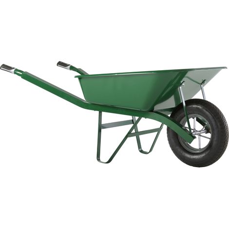 Haemmerlin – Brouette de jardin 100L – Caisse renforcée pour chantiers – Roue gonflée Ø 400mm – 302334106
