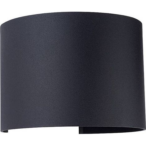 APPLIQUE GANDALF LED NERO 2X5W 4000K IP54