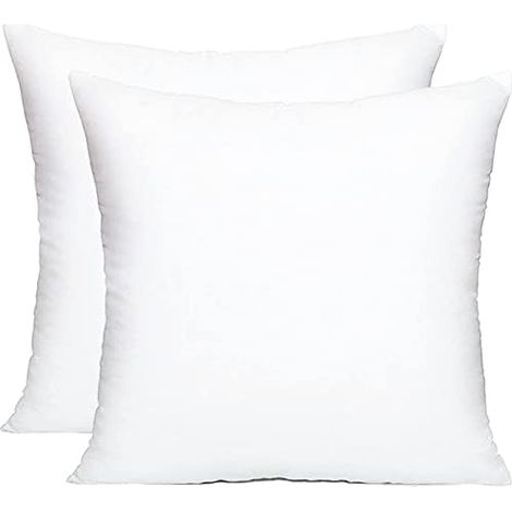 Garnitures de coussin, garnitures de coussin décoratives, coussins de garnissage pour canapé et lit (2, 12 x 20 pouces) (1/5)