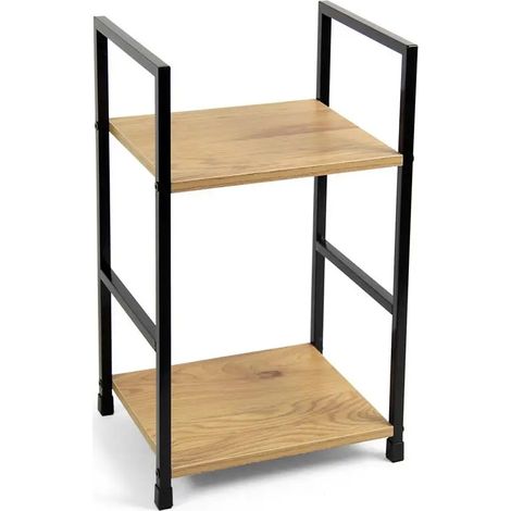 Metallregal mit 2 Ablagen 29x24x48