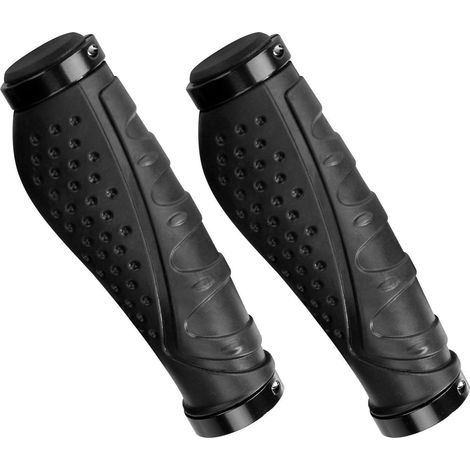 Ergonomische Fahrradgriffe für MTB, BMX, E-Bike mit rutschfestem Gummi (1/5)