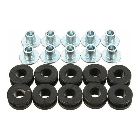 10 Stück Motorrad-Gummiösenbolzen für Honda/Yamaha/Suzuki/Kawasaki Verkleidungen Cisea (1/5)