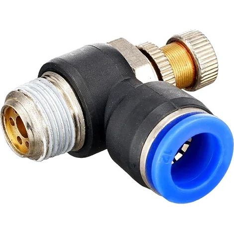 Conectores rápidos, construcción duradera de latón y plástico, compatibilidad versátil, SL12-02, 5PCS-b (1/2)