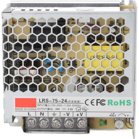 24-V-Schaltnetzteil, 3,2-A-Transformatoradapter aus reinem Kupfer für 100–240-V-Militärgeräte (1/5)