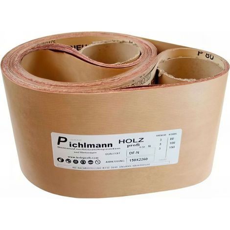 Bande abrasive 7000 x 150 mm Gr. 100 pour ponceuse BS250B - DF7000-100 - Holzprofi (1/2)