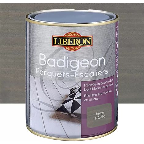 Badigeon Parquets-Escaliers LIBÉRON Hiver à Oslo 0,75 L (1/2)