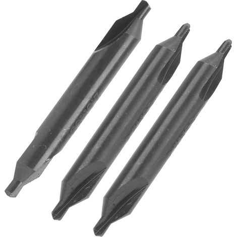 10 pièces forets à centrer type A en acier inoxydable usinage spécial fournitures industrielles 2,5 mm (1/5)