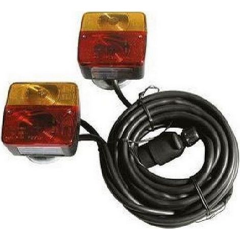 Kit eclairage magnetique 12V 7p 7,5m
