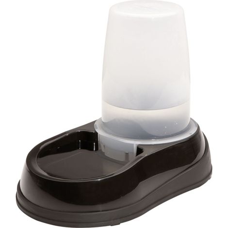 Maelson Aquaa 250, Wasserspender für Hunde und Katzen - Schwarz/Weiß, 2,5L (1/2)