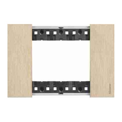 BTIKA4803ZW Placca Living Now 3 moduli