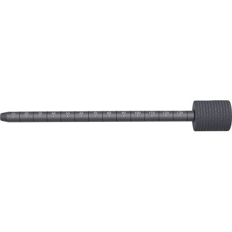 Jauge de Niveau d'Huile de Transmission Automatique 10323A – Compatible Jeep Cherokee, Renegade, Compass, Fiat 500, Dart, Pacifica – Acier Inoxydable Gradué 0-130 mm, Finition Anodisée Noire (1/5)