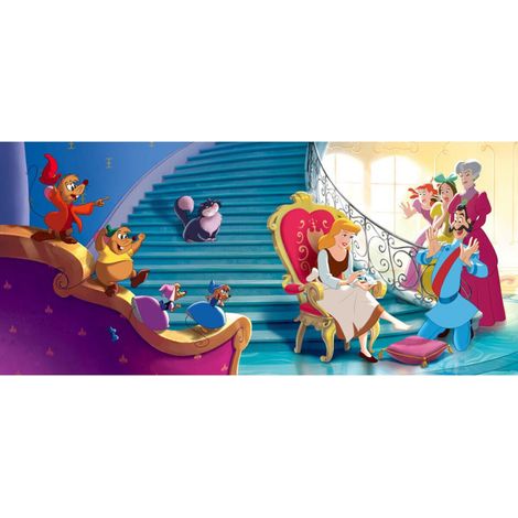 Poster géant Cendrillon Princesse Disney intisse 202X90 CM (1/4)