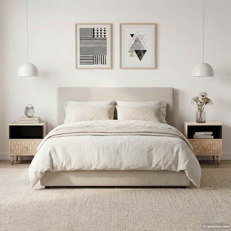 Teenpull – Nachttische 2 Stk. 40x33x46 cm Massivholz Mango (1/5)