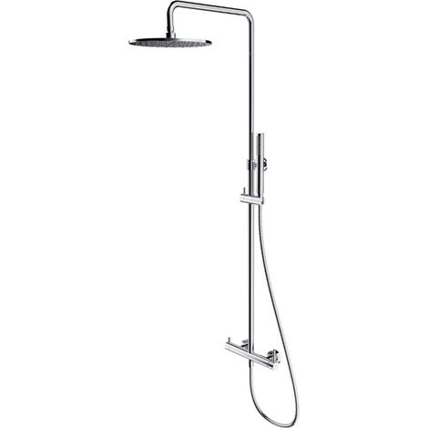 OMNIRES Y - Set de ducha con batería, diámetro 25 cm, cromado Y1244MCR (1/2)