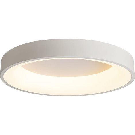 Simpla – Runde LED-Deckenleuchte, 38 cm Durchmesser, 12 W, Aufputzmontage, weiß (1/2)