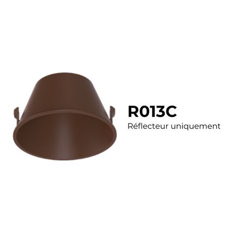 Réflecteur rond - Coloris Corten pour HYDRA - R013C - SOLUM