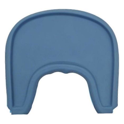 Vassoio per seggiolone Stokke in rosa baby per pasti organizzati e piacevoli con sottobicchieri in silicone blu (1/5)
