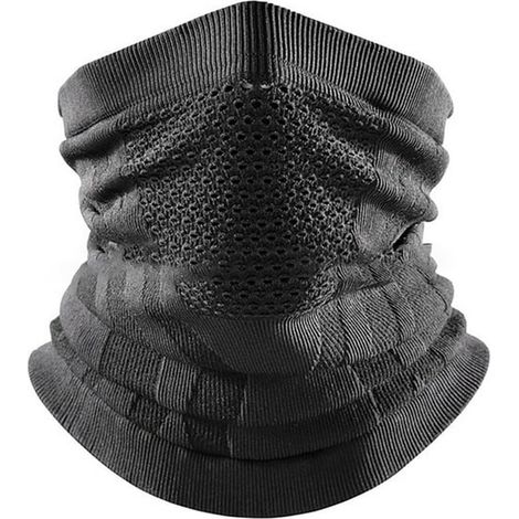 Dicker, warmer und winddichter Halswärmer, Halbmaske, ideal für Outdoor-Aktivitäten wie Radfahren, Wandern, Laufen und Skifahren. (1/5)